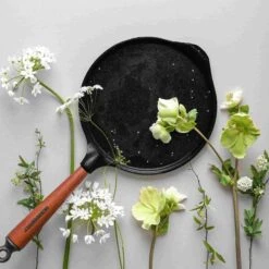 Skeppshult Traditional Cast Iron Pancake Pan, 23cm -Sous Chef Sales Boutique SH0060SkeppshultTraditionalCastIronPancakePan 23cmLife2