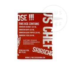 Flying Goose Sriracha Box Set, 4 X 200ml -Sous Chef Sales Boutique SI0108FlyingGooseSriracha4Pack4x200mlcontents