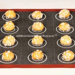 Silikomart Eclair & Choux Pastry Mat -Sous Chef Sales Boutique SL0104SilikomartEclair ChouxPastryMatLife1