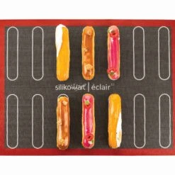 Silikomart Eclair & Choux Pastry Mat -Sous Chef Sales Boutique SL0104SilikomartEclair ChouxPastryMatLife2