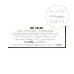 Spice Kitchen Moroccan Spice Tin -Sous Chef Sales Boutique SP0101 SpiceKitchenMoroccanSpiceTin 1