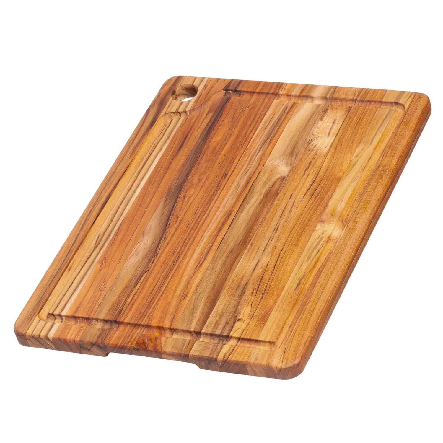 Teakhaus Rectangle Marine Cutting Board With Juice Canal, Medium 1 Teakhaus Rectangle Marine Cutting Board With Juice Canal, Medium