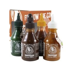 Flying Goose Sriracha Box Set, 4 X 200ml