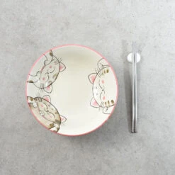 Pink Lucky Cat Japanese Ramen Bowl, 20.5cm 5 Pink Lucky Cat Japanese Ramen Bowl, 20.5cm -Sous Chef Sales Boutique Untitled 1 0011 tableware 24of56 .jpgcopy 4cd3501b 5c59 4950 94a9 32c65b89638e
