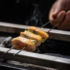 Stainless Steel BBQ Skewers In Case, 20 Pieces -Sous Chef Sales Boutique YU0005StainlessSteelBBQSkewersinCase 20pieces3