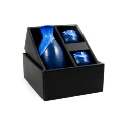 Blue Sake Set -Sous Chef Sales Boutique blue sake set box