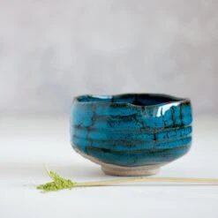 Blue Storm Matcha Bowl -Sous Chef Sales Boutique blue storm matcha bowl portrait