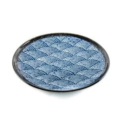 Blue Wave Dinner Plate 29cm -Sous Chef Sales Boutique blue wave dinner plate 3