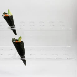 Buffet Display 2-Tier Canape Cone Tray For 40 Cones -Sous Chef Sales Boutique buffet tray edge