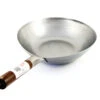 Carbon Steel Wok - Flat Base 33cm Dia