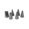 De Buyer 6 Stainless Steel Piping Nozzles