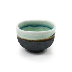 Heigen Matcha Tea Bowl 5 Heigen Matcha Tea Bowl -Sous Chef Sales Boutique heigen matcha bowl black blue above