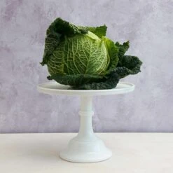 Mosser Glass White Milk Glass Cake Stand -Sous Chef Sales Boutique lifestyle 0018 MosserGlassWhiteMilkGlassCakeStand lifestyle MS0003