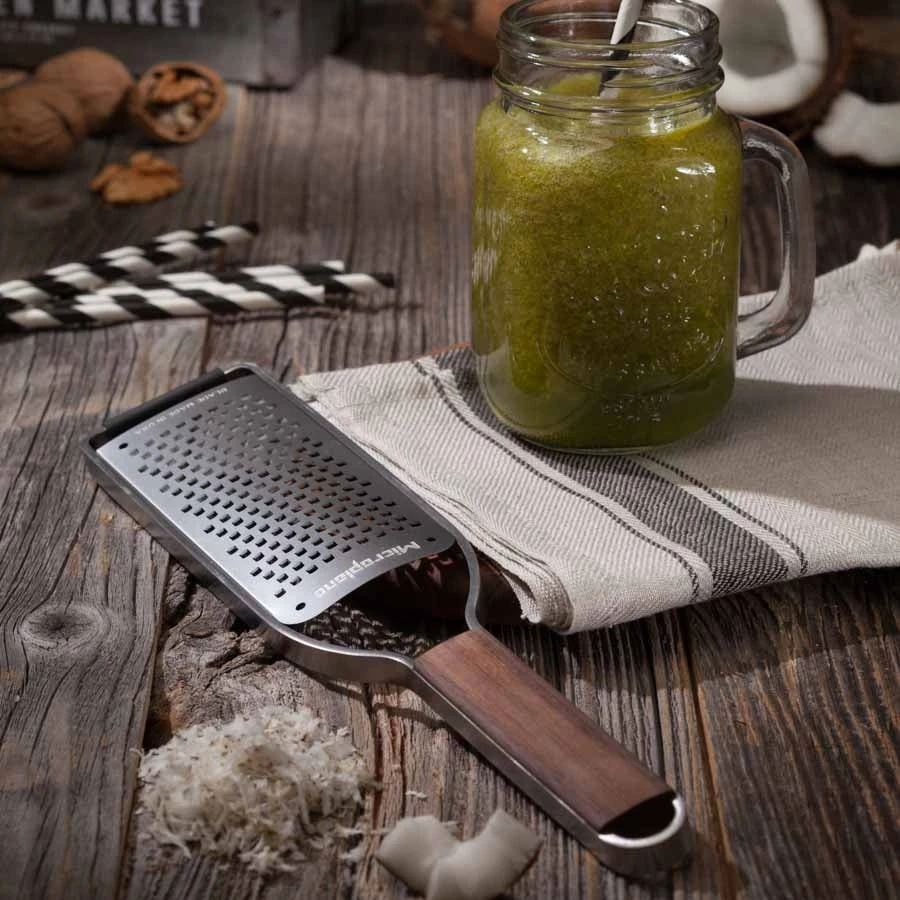 Master Series Walnut Microplane Gourmet Coarse Grater 2 Master Series Walnut Microplane Gourmet Coarse Grater - Image 2