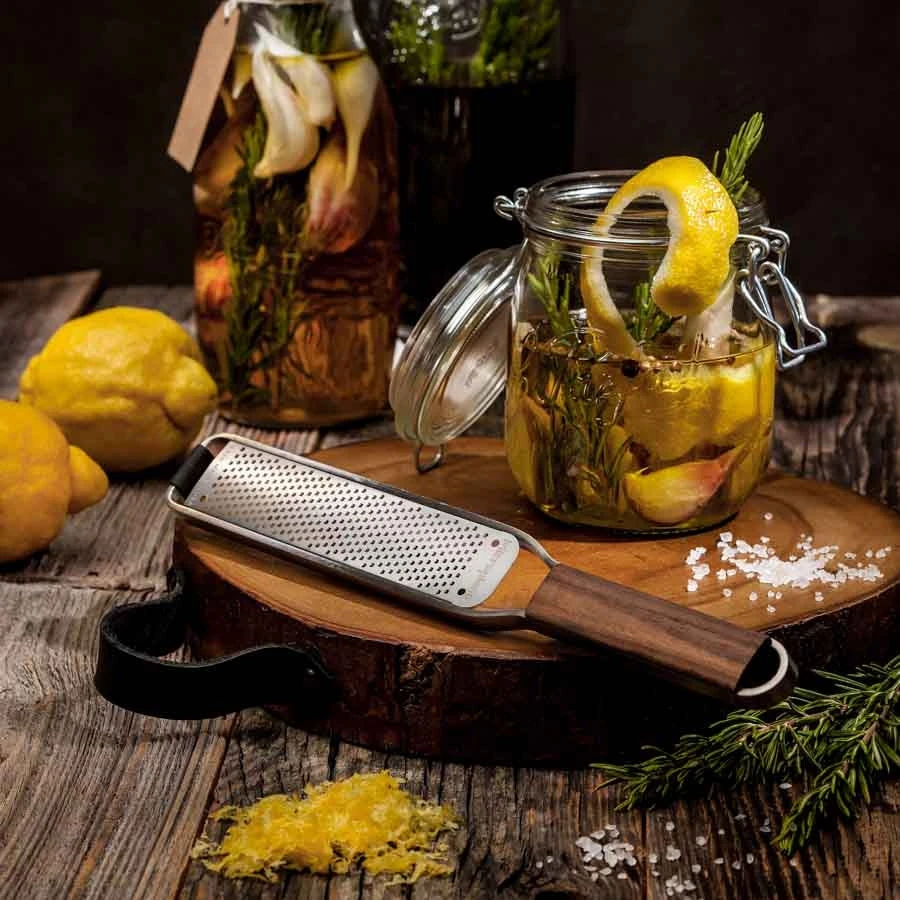 Master Series Walnut Microplane Zester 4 Master Series Walnut Microplane Zester - Image 4