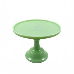 Mosser Glass Jade Milk Glass Cake Stand -Sous Chef Sales Boutique mosser glass 10 cake stand in jade