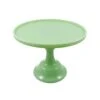 Mosser Glass Jade Milk Glass Cake Stand