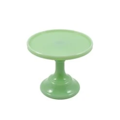 Mosser Glass Jade Milk Glass Cake Stand -Sous Chef Sales Boutique mosser glass 6 cake stand in jade 2
