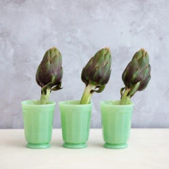 Mosser Glass Jade Milk Glass Tumbler 8 Mosser Glass Jade Milk Glass Tumbler -Sous Chef Sales Boutique mosser glass tumbler trio artichokes