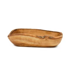 Olive Wood Rustic Serving Bowl 27cm