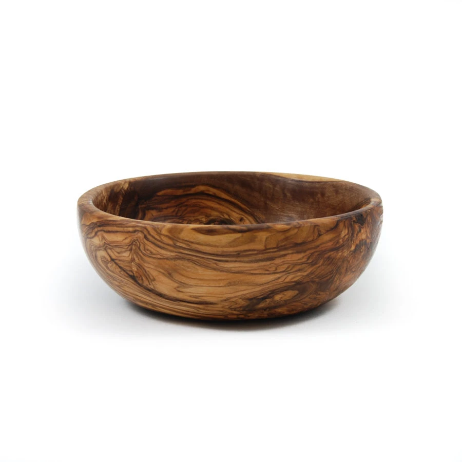 Olive Wood Round Dish 12.5cm 1 Olive Wood Round Dish 12.5cm