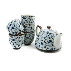 Shizen Blue Japanese Teapot & Teacup Set -Sous Chef Sales Boutique shizen blue japanese teapot set