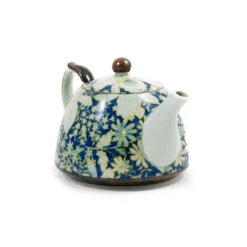 Suisen Blue Japanese Teapot -Sous Chef Sales Boutique suisen blue japanese teapot side