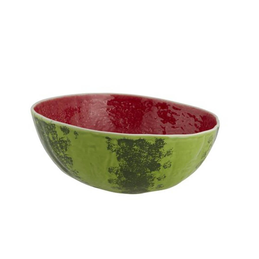 Bordallo Pinheiro Watermelon Salad Bowl 28cm 2 Bordallo Pinheiro Watermelon Salad Bowl 28cm - Image 2