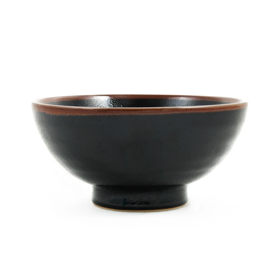 Black Stoneware Ramen Bowl 2 Black Stoneware Ramen Bowl - Image 2